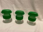 Design Set van 3 Onetrippel koffiebeker to go - koffiebeker, Ophalen, Gebruikt, Glas, Overige stijlen