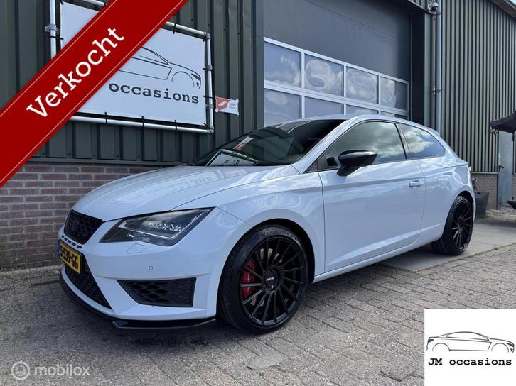 Seat Leon SC 2.0 TSI Cupra 280|CarPlay|Clima|SeatSound|PDC|, Auto's, Seat, Bedrijf, Leon, ABS, Airbags, Airconditioning, Alarm