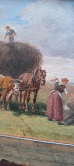 Olieverfschilderijtje van L Muller Cornelius 1864/1946., Ophalen of Verzenden