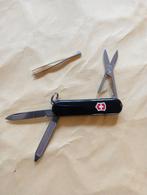 Victorinox Zakmes Zwart met Etui, Ophalen of Verzenden, Gebruikt