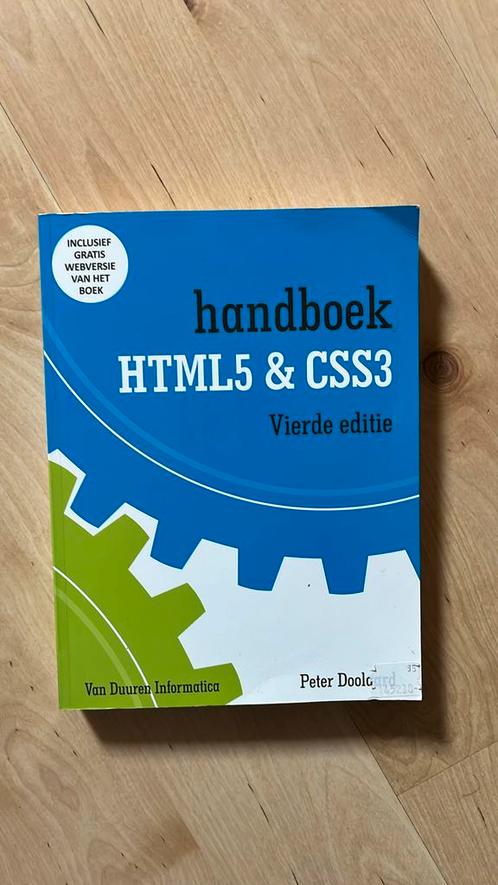 Peter Doolaard - Handboek HTML5 en CSS3, Boeken, Informatica en Computer, Zo goed als nieuw, Ophalen of Verzenden