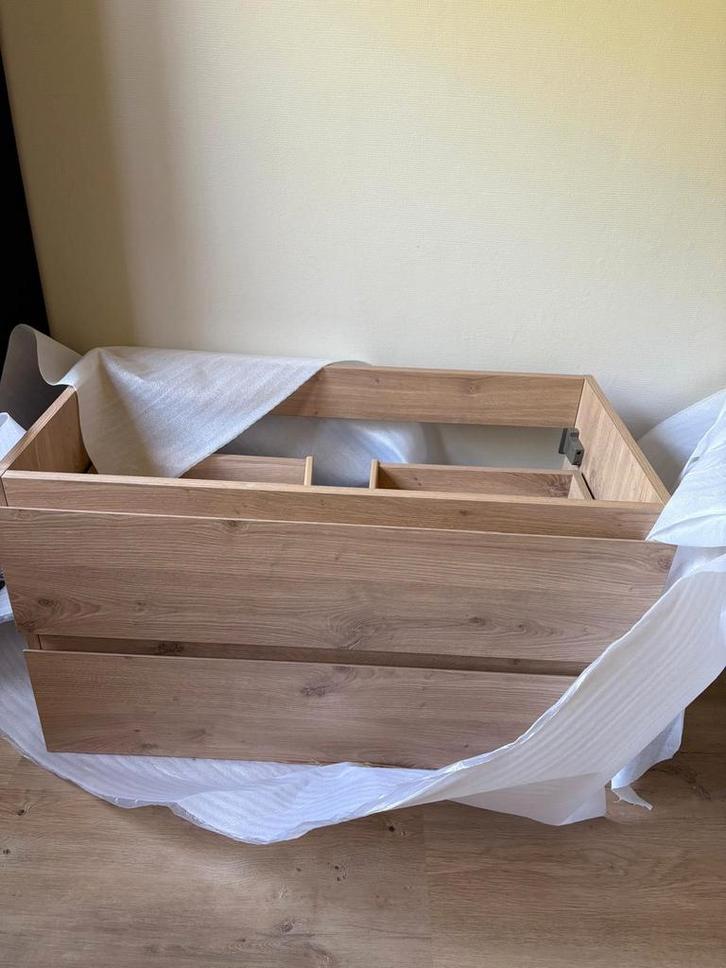 Aquazuro Onderkast 90cm - Nieuw! Met factuur!, Huis en Inrichting, Badkamer | Badtextiel en Accessoires, Nieuw, Ophalen of Verzenden