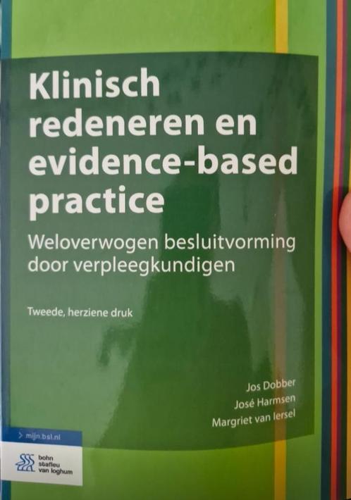 Klinisch redeneren en evidence-based practice tweede herzie, Boeken, Studieboeken en Cursussen, Zo goed als nieuw, HBO, Alpha