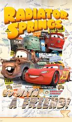 Disney Cars Poster Behang - 120x200 - Gratis Verzending, Ophalen of Verzenden, Nieuw, Wanddecoratie