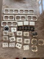 Busch Jaeger schakelmateriaal, Doe-het-zelf en Verbouw, Elektra en Kabels, Ophalen of Verzenden, Gebruikt, Stopcontact