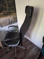 Zwarte bureaustoel met hoofdsteun, Ophalen, Gaming bureaustoel, Zwart, Zo goed als nieuw