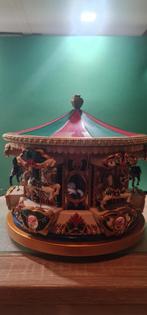Mr christmas   holliday merry go around carousel., Ophalen of Verzenden