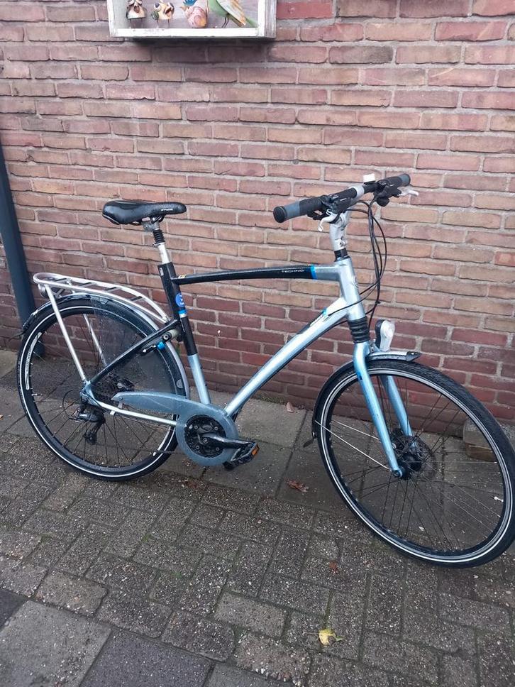 Giant Techno Heren [XL] Trekkingfiets in Nette Staat., Fietsen en Brommers, Fietsen | Heren | Sportfietsen en Toerfietsen, Gebruikt
