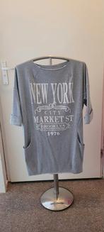 Tuniek, Ophalen of Verzenden, Zo goed als nieuw, Grijs, Lange mouw