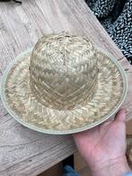 Tropenhoed rieten tropen hoed, Ophalen of Verzenden, Zo goed als nieuw, Carnaval