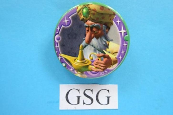 Fakir nr. 50872-02, Verzamelen, Efteling, Zo goed als nieuw, Button of Speldje, Ophalen