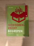 J.M. Milo - Goederenrecht begrepen, Ophalen of Verzenden, Zo goed als nieuw, J.M. Milo