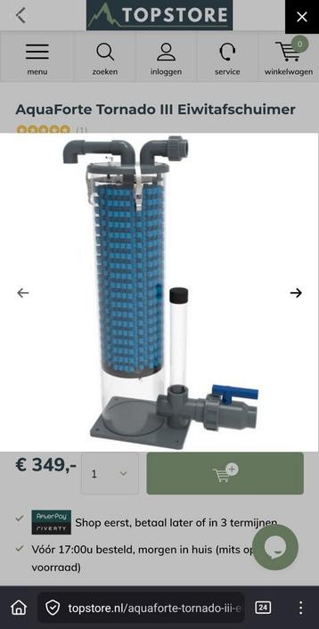 Tornado 3 eiwitafschuimer. beschikbaar voor biedingen