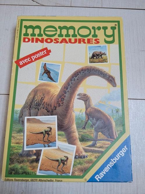 Memory Dinosaurus 7+ (Ravensburger), Hobby en Vrije tijd, Gezelschapsspellen | Kaartspellen, Zo goed als nieuw, Ophalen