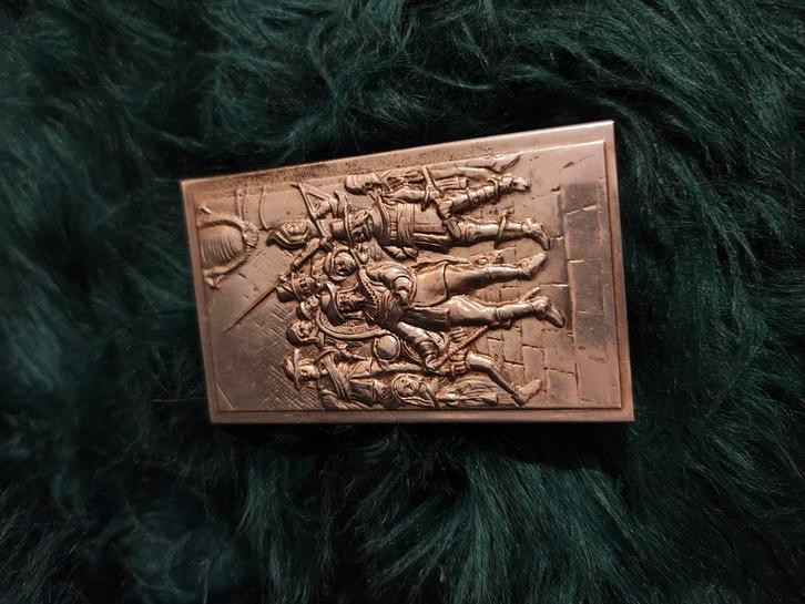 Vintage Rembrandt luciferdoos nachtwacht 1960, Antiek en Kunst, Antiek | Overige Antiek, Ophalen of Verzenden