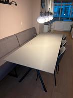 Grijze eettafel 240x90 - Op Maat Gemaakt Blad, Huis en Inrichting, Tafels | Eettafels, Gebruikt, 200 cm of meer, 50 tot 100 cm