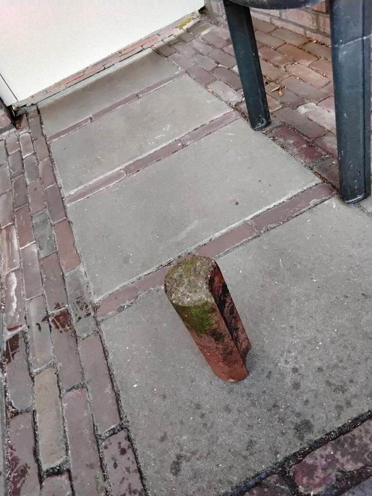 Gebruikte Palissadepaaltjes, Tuin en Terras, Bielzen en Borders, Gebruikt, Border, Beton, 25 tot 50 cm, Minder dan 100 cm, Minder dan 25 cm