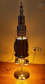 Steampunk Rocket lamp, Huis en Inrichting, Ophalen, Metaal, 75 cm of meer