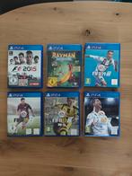 PS4 Spellen - FIFA, F1, Rayman, Online, Gebruikt, Ophalen of Verzenden, Platform