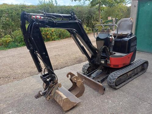 Yanmar 1,2 ton minigraver graafmachine, Zakelijke goederen, Machines en Bouw | Kranen en Graafmachines, Graafmachine, Ophalen of Verzenden