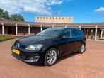 Volkswagen GOLF Variant 1.4 TSI 124PK Trekhk leer AUT NW APK, Auto's, Volkswagen, Zwart, 4 cilinders, Leder en Stof, Origineel Nederlands
