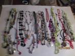 kettingen partij etc. metaal halfedelsteen glas kunststof, Sieraden, Tassen en Uiterlijk, Kettingen, Overige materialen, Overige kleuren
