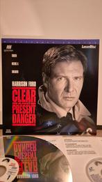 Clear and Present Danger Ac3 Laserdisc, Ophalen of Verzenden, Zo goed als nieuw, 12 inch