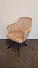 Set van 6 eetkamerstoelen/ taupe kleurig, Ophalen, Zo goed als nieuw, Overige kleuren, Stof