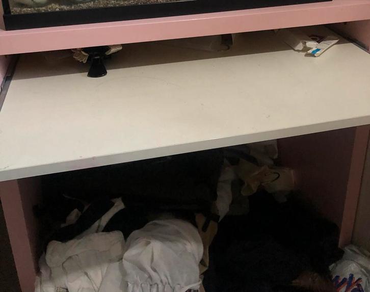 IKEA Uitschuifbaar Bureau - Ideaal voor kleine ruimtes!, Huis en Inrichting, Kasten | Kledingkasten, Gebruikt, Minder dan 100 cm