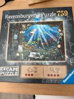 Ravensburger Escape Puzzel - Duikboot, Ophalen of Verzenden, 500 t/m 1500 stukjes, Zo goed als nieuw, Legpuzzel