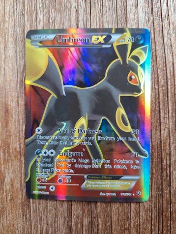 Pokemon Umbreon EX 119/124 uit 2016 beschikbaar voor biedingen