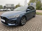 Ford Focus Wagon 1.0 EcoBoost Hybrid ST Line 155pk Automaat, Auto's, Stof, Gebruikt, Euro 6, Blauw