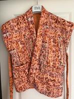 Kantha jasje, Kleding | Dames, Verzenden, Zo goed als nieuw, Maat 38/40 (M), Oranje