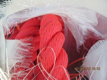 goedkoop rood dik zacht touw 40mm beschikbaar voor biedingen
