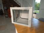 9U 19inch Rittal patch/server kast met fiber patch, Computers en Software, Serverkasten, Ophalen, Gebruikt, Plaatstaal