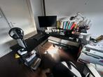 Bureau - Zwart, Huis en Inrichting, Bureaus, Ophalen, Gebruikt, Bureau