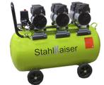 Stahlkaiser stille Olievrije Compressor 100 L 8 Bar .Nieuw!!, Doe-het-zelf en Verbouw, Compressors, Ophalen, Nieuw, 400 tot 800 liter/min