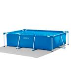 Intex zwembad 2,2x1,5x0,6 incl. Pomp, 7 filters, 2 solar mat, Ophalen, Minder dan 80 cm, 200 tot 400 cm, Rechthoekig