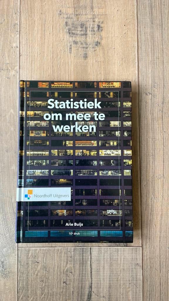 Statistiek om mee te werken, ISBN: 9789001877170, Boeken, Wetenschap, Zo goed als nieuw, Ophalen of Verzenden
