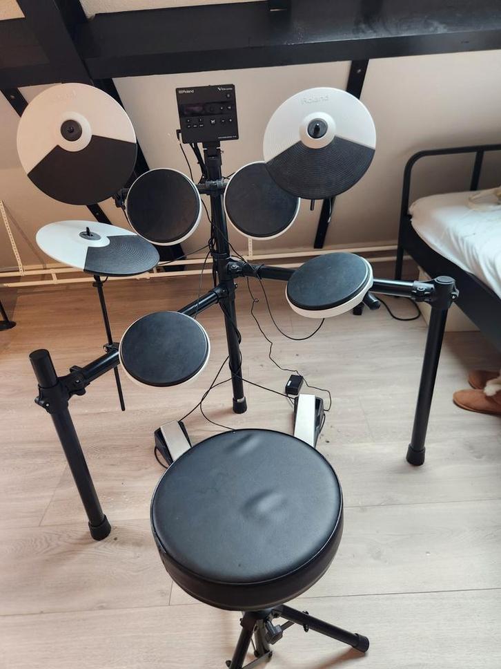 Roland TD-02K V-Drums - Zo goed als nieuw!, Muziek en Instrumenten, Drumstellen en Slagwerk, Ophalen of Verzenden
