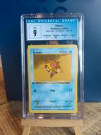 Pokemon Staryu 1st Edition Base Set CGC 9 Mint, Ophalen of Verzenden, Zo goed als nieuw, Losse kaart