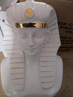 Mooie Egypte Farao beeld : wit, Ophalen of Verzenden, Zo goed als nieuw