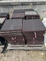 Rubberen tegels / matten 50x50 cm, Gebruikt, Rubber, Ophalen of Verzenden, 10 m² of meer