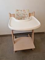 Stokke Tripp Trapp kinderstoel nieuw model white wash oak, Ophalen of Verzenden, Gebruikt, Meegroeistoel, Stoelverkleiner
