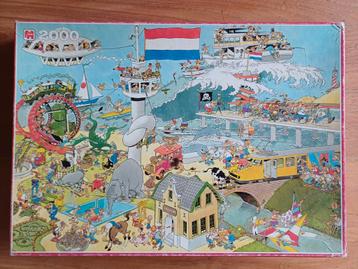 Puzzel Jan van Haasteren 2000 stukjes 'Ter land, ter zee.... beschikbaar voor biedingen