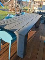 Steigerhouten tafel, Tuin en Terras, Ophalen, Rechthoekig, Hout