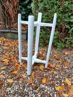 Houten plantenstandaard, Huis en Inrichting, Woonaccessoires | Zuilen en Pilaren, Ophalen of Verzenden, Gebruikt
