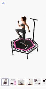 Zonovi Fitness trampoline zwart/rose, Ophalen, Zo goed als nieuw
