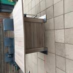 groete tafel met 4 lederen stoelen., Huis en Inrichting, Badkamer | Complete badkamers, Ophalen of Verzenden, Zo goed als nieuw