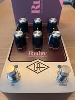 UAFX Ruby '63 Vox AC30 Pedaal, Muziek en Instrumenten, Effecten, Ophalen of Verzenden, Zo goed als nieuw, Distortion, Overdrive of Fuzz